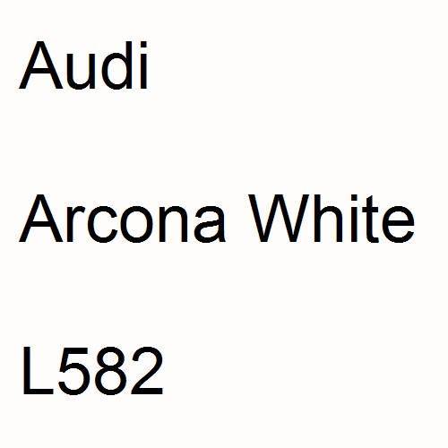 Audi, Arcona White, L582.